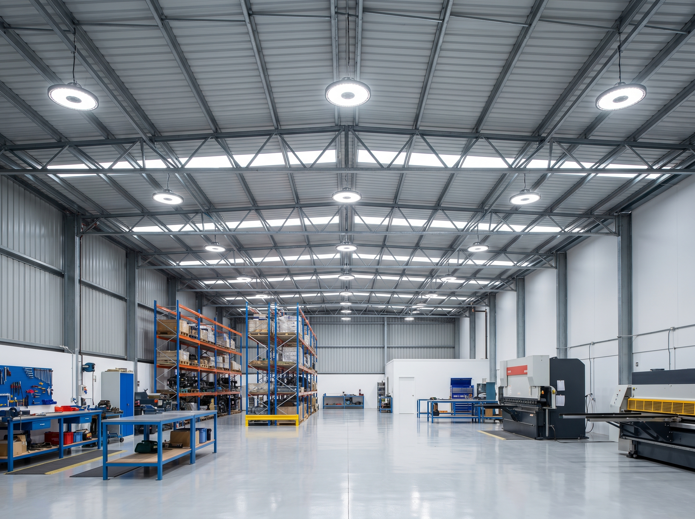 Commercial — Warehouse relit in LED